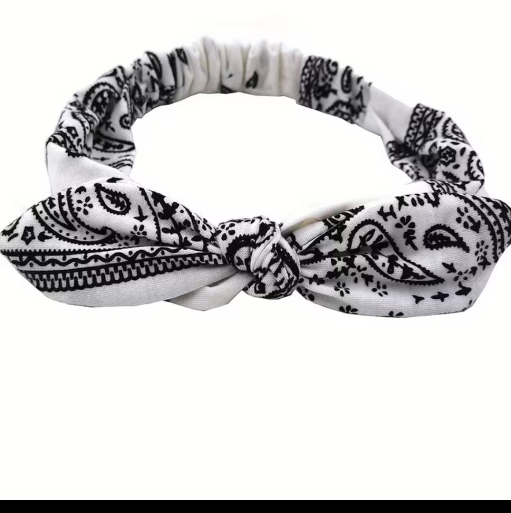 Paisley Knotted Headbands - Picture 3 of 7